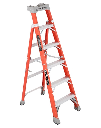Louisville Step to Shelf Ladder 6' 300lbs. Capacity