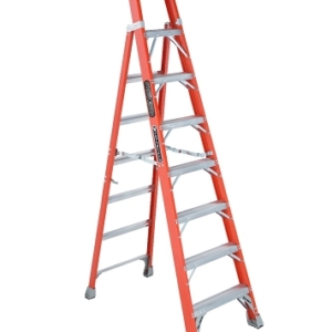 Louisville Step to Shelf Ladder 8' 300lbs. Capacity