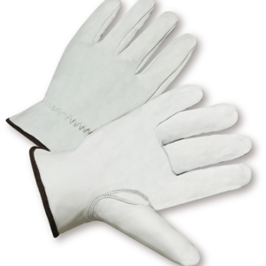 Standard Grain Goatskin Leather Driver Gloves, Dozen
