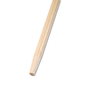 Tapered End Broom Handle, Lacquered Hardwood