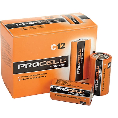 PROCELL DURACELL C BATTERIES