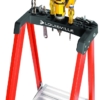 Louisville Fiberglass Pro Platform Ladder 2' 375lbs. Capacity