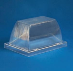 Acrylic Clear Security Enclosure H- 4.00" W- 5.35" L- 7.66"