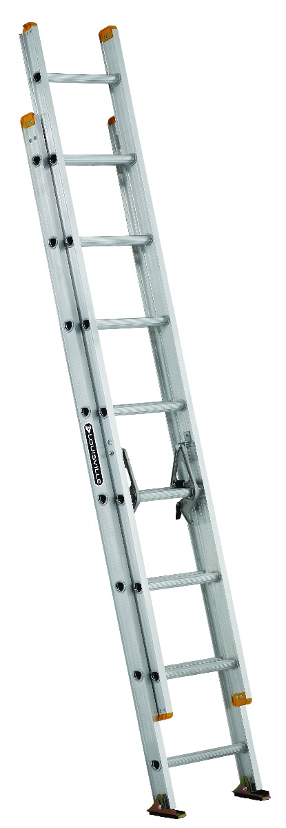Louisville 16' Aluminum Extension Ladder 250lbs. Capacity