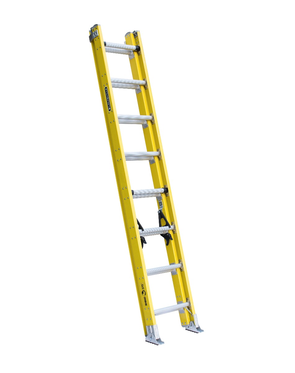 Louisville 16' Fiberglass Extension Ladder 375lbs. Capacity