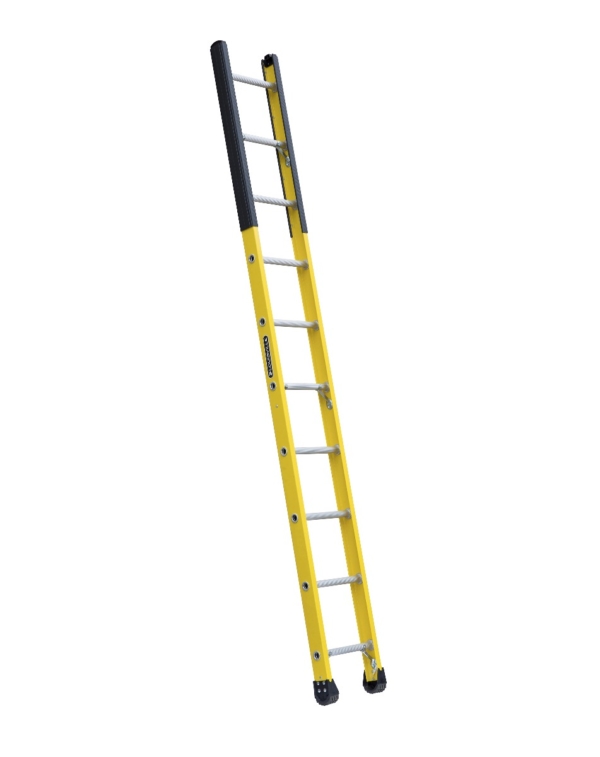 Louisville 10' Fiberglass Extension Single Manhole Ladder 375lbs. Capacity