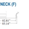 Smooth Acrylic Smoke Sphere DIA- 6" ID- 2.81" OD- 3.14" (Fitter Neck)