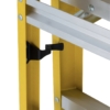 Louisville 6' Fiberglass Step to Shelf Ladder 375lb. Capacity