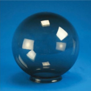 Smooth Acrylic Smoke Sphere DIA- 6" ID- 2.81" OD- 3.14" (Fitter Neck)