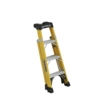 Louisville 4' Fiberglass Step to Shelf Ladder 375lb. Capacity