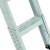Louisville Aluminum Attic Step Ladder 22 1/2" X 54" Rough Opening - Elite Series 375lbs. Capacity